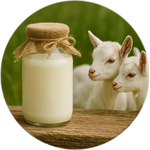 Lait de chèvre - Eclat de l'Aube
